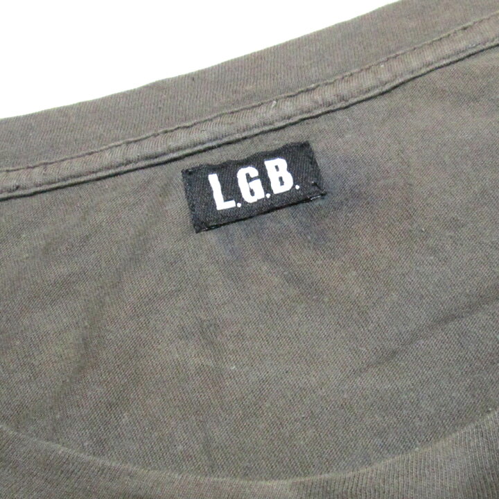 楽天市場】美品 L.G.B. ルグランブルー 「2」 橙染ロンTシャツ (長袖 