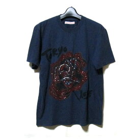 HOLLYWOOD RANCH MARKET ハリウッドランチマーケット 「2」 TOKYO ROSE Tシャツ (ハリラン パッチワーク 半袖 薔薇 ) 129420 【中古】