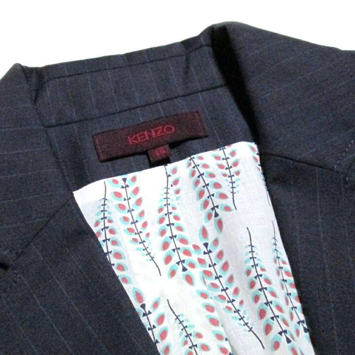 楽天市場】新品同様 KENZO ケンゾー 「38」 1Bテーラードジャケット 