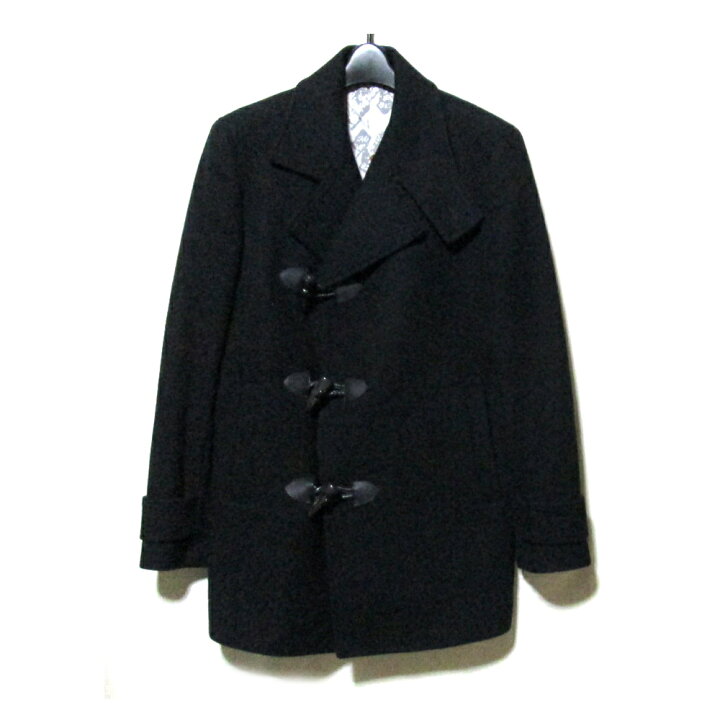 楽天市場 Vivienne Westwood Man ヴィヴィアンウエストウッド マン 44 アシンメトリーダッフルコート 黒 ブラック 中古 Crown Store