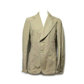 JUNYA WATANABE COMME des GARCONS ジュンヤワタナベ コムデギャルソン 「S」 2004 コットン ジャケット (キャメル ベージュ) 132434 【中古】