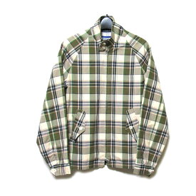 美品 JUNYA WATANABE MAN COMME des GARCONS×BARACUTA ジュンヤマン コムデギャルソン×バラクータ 「SS」 イギリス製 G9フルジップジャケット (ブルゾン タータンチェック) 132439 【中古】