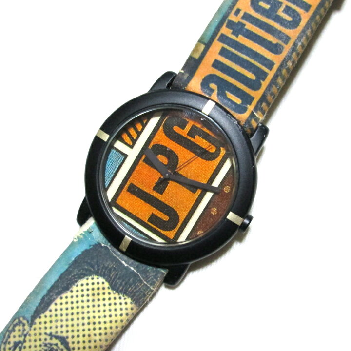 楽天市場 廃盤 Vintage Jean Paul Gaultier ヴィンテージ ジャンポールゴルチエ アメコミウオッチ 腕時計 ゴルチェ 不動品 中古 Crown Store