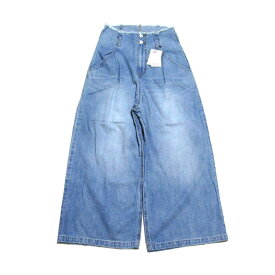 【新古品】 DENIME ドゥニーム 「2」 ハイウエストデニムパンツ (ジーンズ タグ付き 未使用) 133579 【中古】