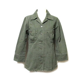 Vintage HYSTERIC GLAMOUR ヴィンテージ ヒステリックグラマー 「FREE」 ミリタリージャケット (カーキ コンバット) 134407 【中古】