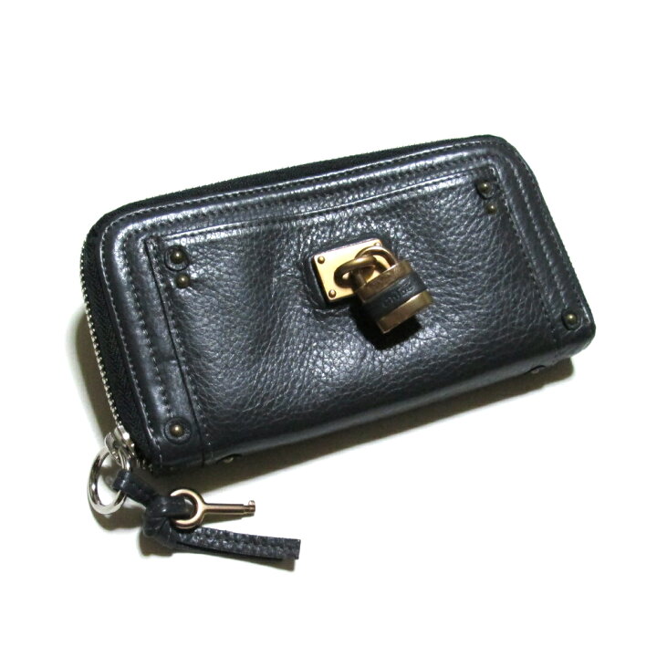 楽天市場】Chloe クロエ パディントンカデナ レザーロングウォレット  