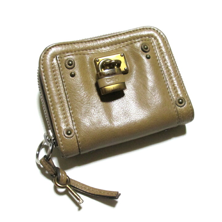楽天市場】Chloe クロエ パディントンカデナ レザーウォレット.折財布  