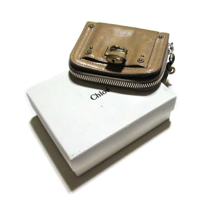 楽天市場】Chloe クロエ パディントンカデナ レザーウォレット.折財布 