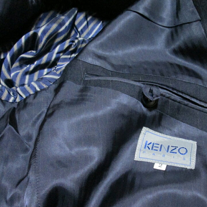 楽天市場】美品 Vintage KENZO ヴィンテージ ケンゾー 「2」 ダブル 