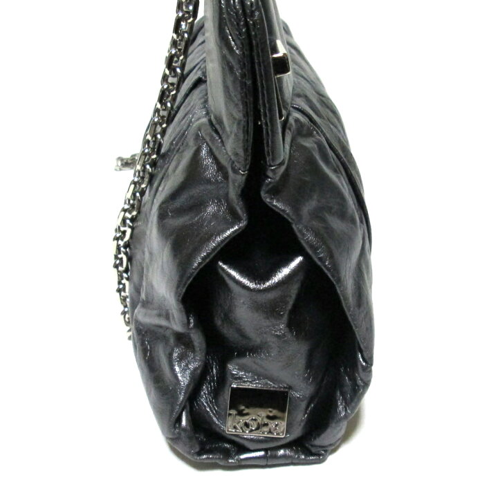 楽天市場】美品 kooba クーバ レザーチェーンショルダーバッグ 