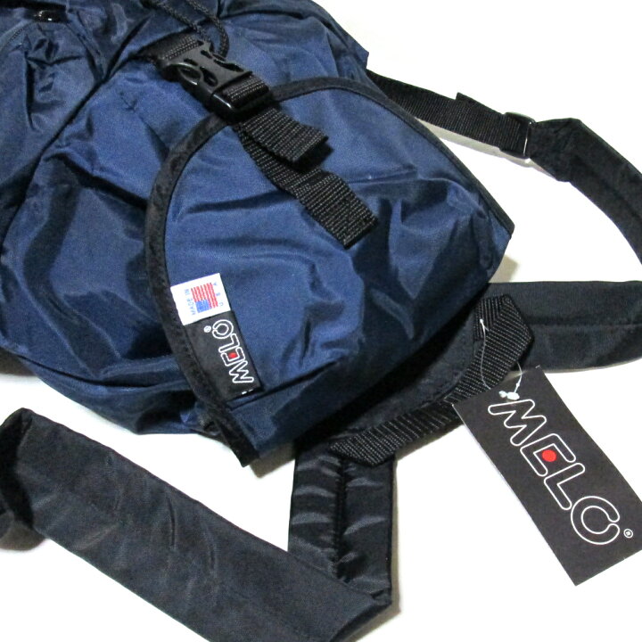 楽天市場】【新古品】 melo メロ アメリカ製 リュックサック.バッグ 