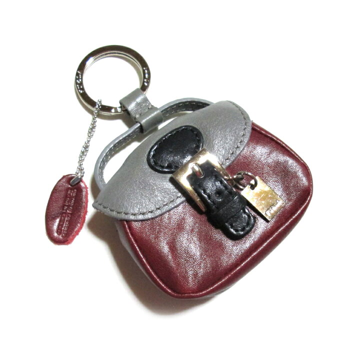 楽天市場】美品 FURLA フルラ チャームレザーハンドバッグ (キーリング  