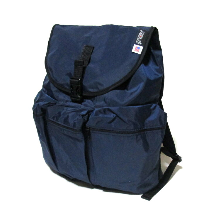 楽天市場】【新古品】 melo メロ アメリカ製 3Pリュックサック.バッグ 