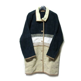 美品 Vintage UNICA ヴィンテージ オールド ウニカ 「S」 フィンランド製 ポッパナ織りコート (ビンテージ 北欧 ジャケット) 136355 【中古】
