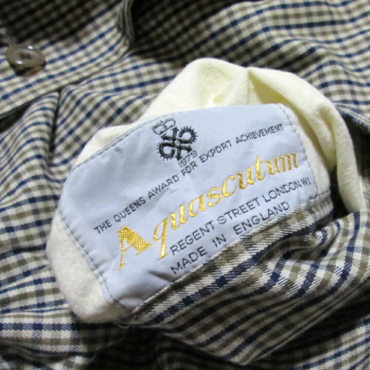 楽天市場】Vintage Aquascutum ヴィンテージ アクアスキュータム 「42 