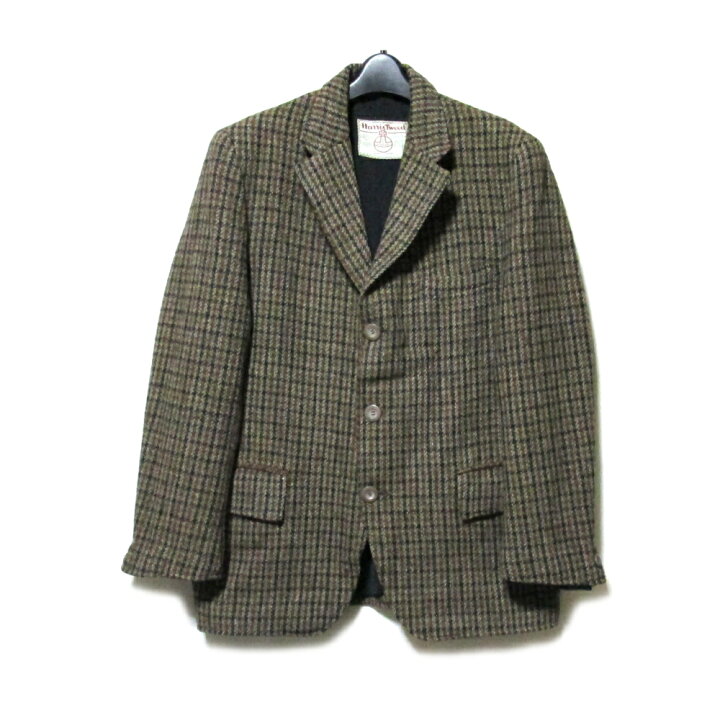 楽天市場】美品 Vintage Harris Tweed ヴィンテージ ハリスツイード 