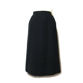 美品 Vintage GIVENCHY ヴィンテージ オールド ジバンシィ 「6」 ロングスカート (黒 ブラック ビンテージ) 137202 【中古】