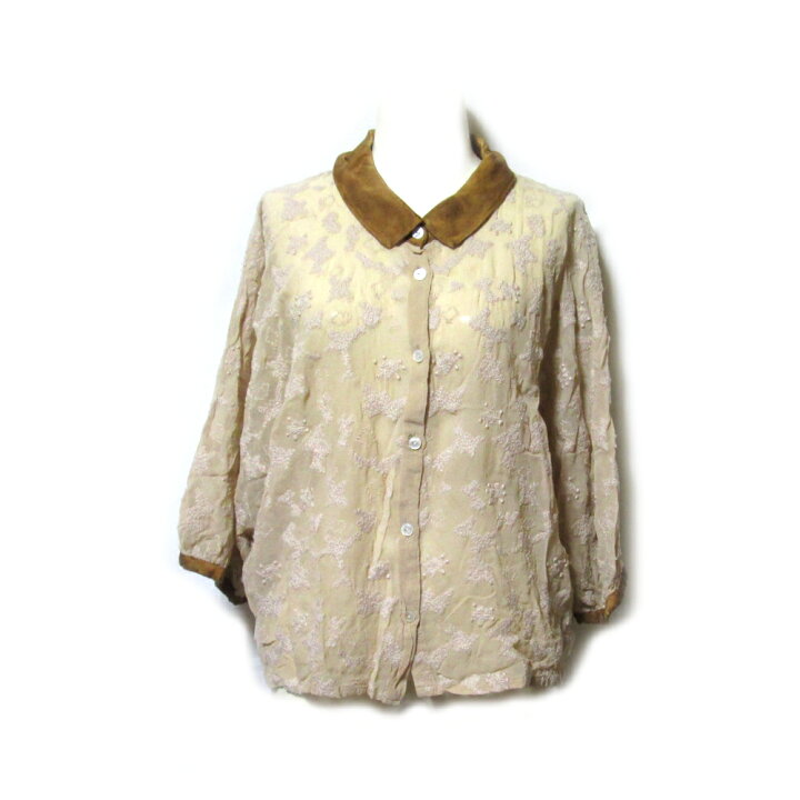 楽天市場】mina perhonen ミナ ペルホネン 「36」 レーシ刺繍ショート 