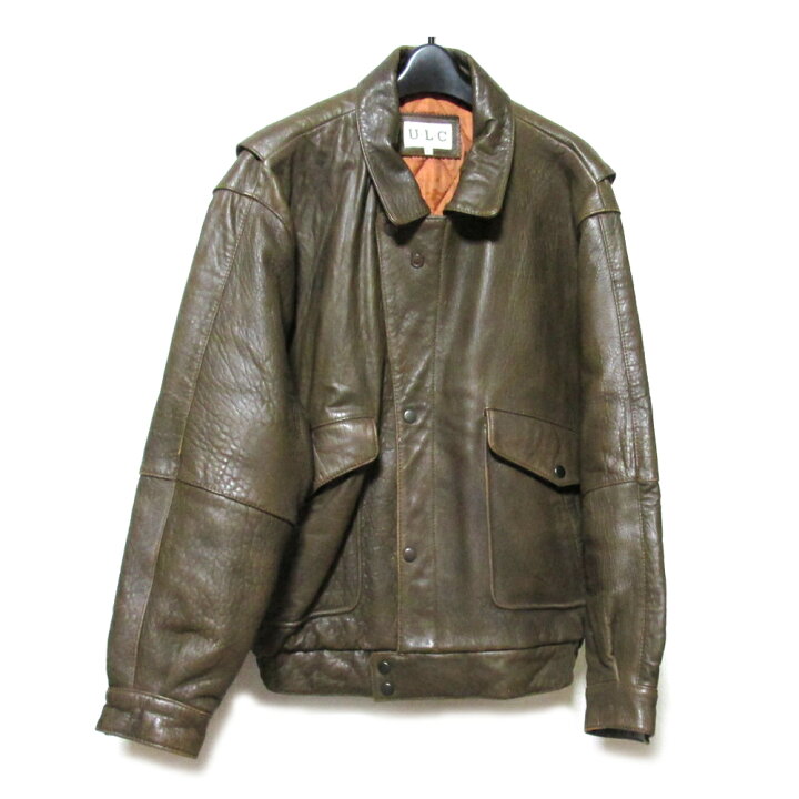 楽天市場】Vintage U.L.C ヴィンテージ リアルレザーシングル 