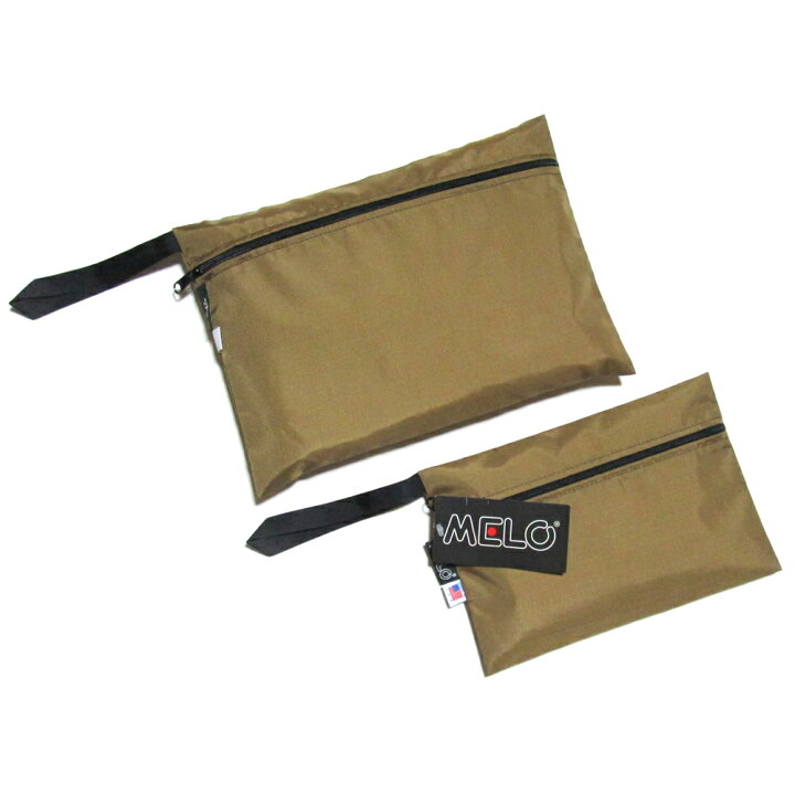 楽天市場】【新古品】 未使用 melo メロ アメリカ製 ポーチバッグ2点 