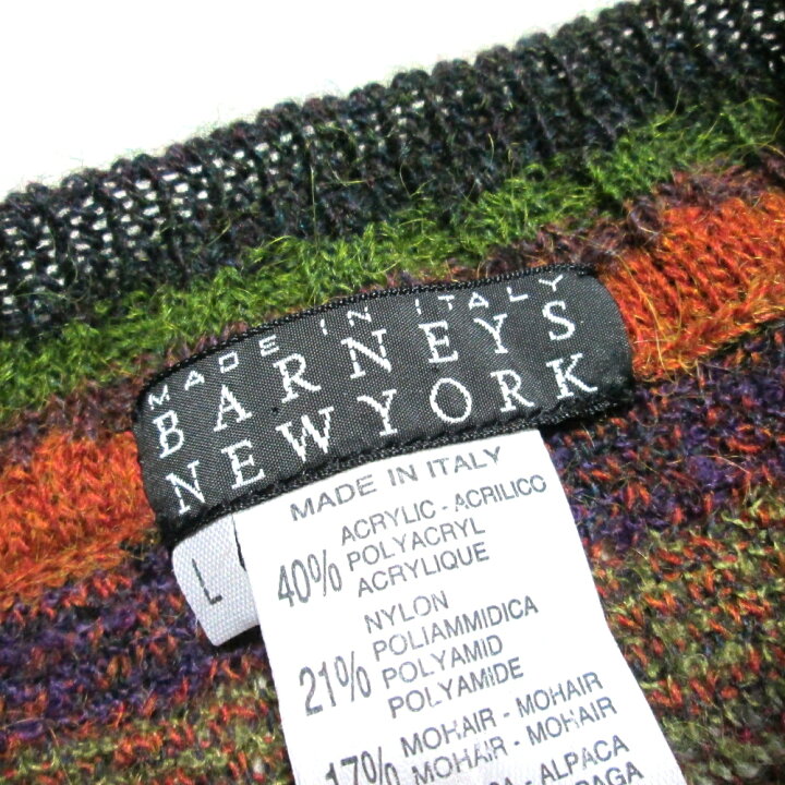 楽天市場】美品 BARNEYS NEWYORK バーニーズ ニューヨーク 「L 