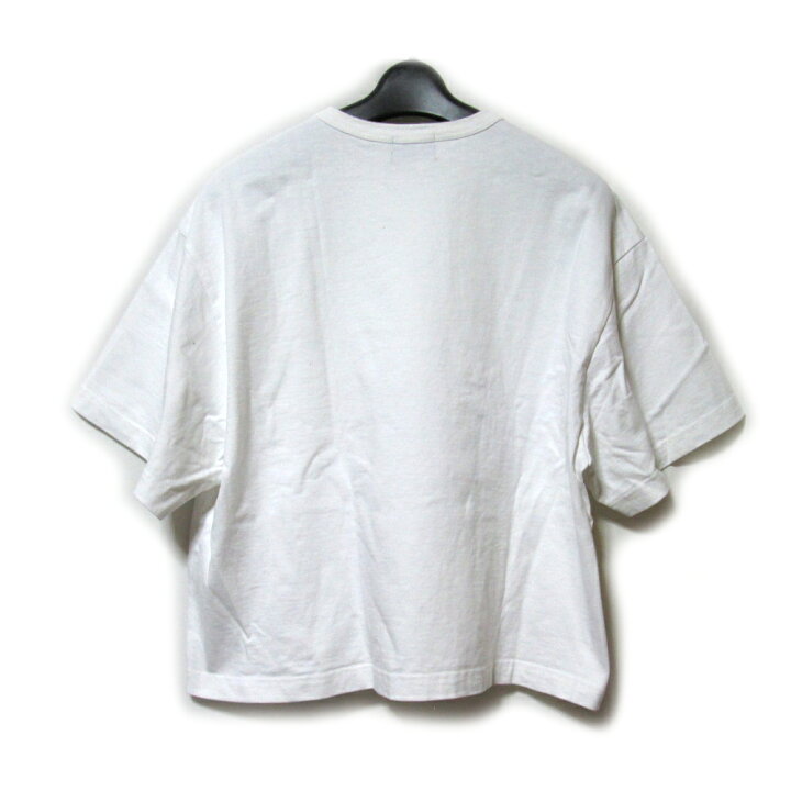 楽天市場】Kolor カラー 「1」 2004 刺繍ワイドショート丈Tシャツ (白 