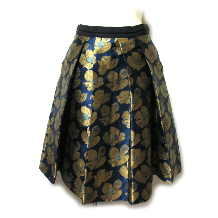 楽天市場】美品 LANVIN en Bleu ランバン オンブルー 「36」 フラワー  