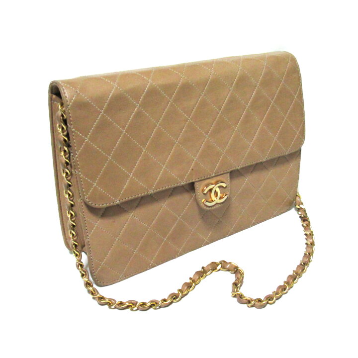 楽天市場】CHANEL シャネル フランス製 レザーマトラッセチェーン  