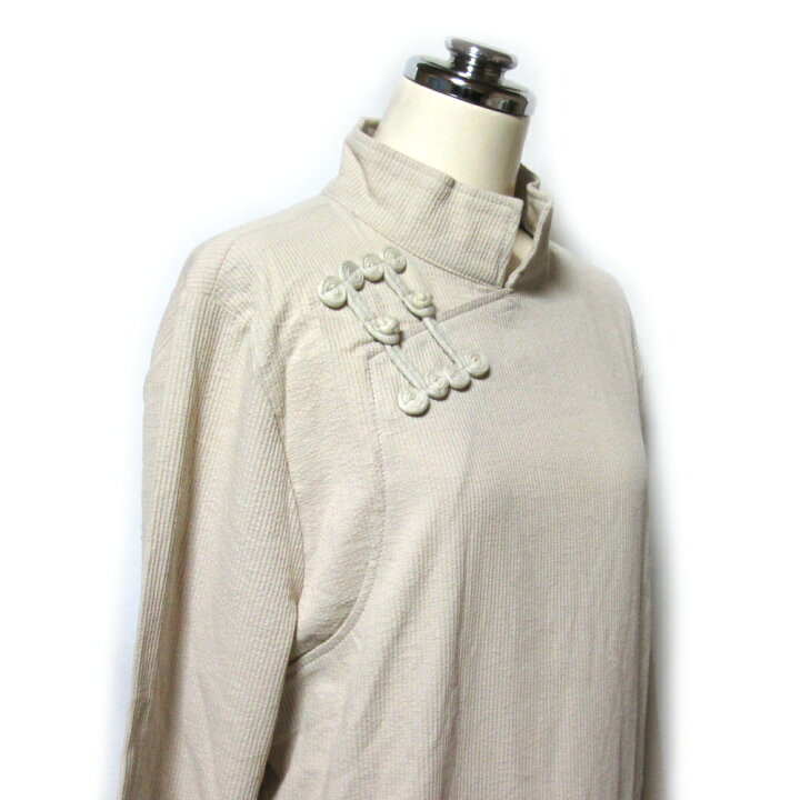 楽天市場】美品 PEACE NOW ピースナウ 「M」 チャイナAラインマキシ丈 