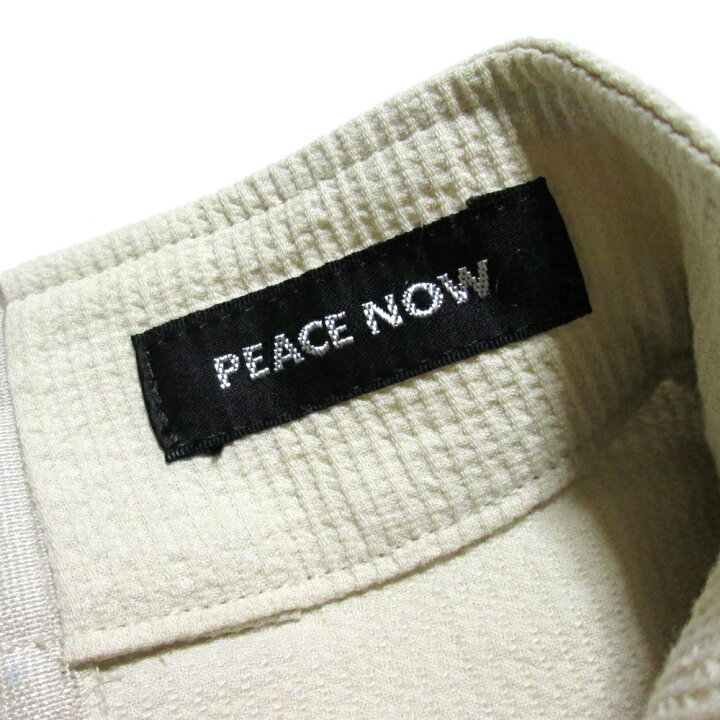 楽天市場】美品 PEACE NOW ピースナウ 「M」 チャイナAラインマキシ丈 