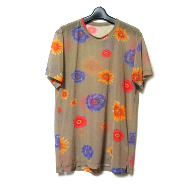 花 柄 ヨウジヤマモト tシャツ ワイズ Y s ヨウジヤマモト 水彩画風