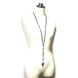 美品 GARNI ガルニ ウッド ロザリオネックレス｜メタルパーツ (アンティークデザイン) 139550 【中古】