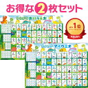 お風呂の学校 ひらがなとカタカナ お風呂ポスター 2枚セット 恐竜デザイン お風呂 知育 ポスター B3サイズ あいうえお…