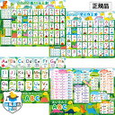 お風呂の学校 ひらがな&カタカナ&アルファベット お風呂ポスター 4枚セット 恐竜デザイン お風呂 知育 ポスター B3サ…