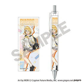 【予約商品3月下旬発売】ピアプロキャラクターズ　太軸シャープ＿鏡音リン/メガネスタイル