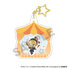 【予約商品3月下旬発売】ピアプロキャラクターズ　エアインキーチェーン＿鏡音リン/ブラックサーカス