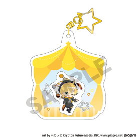 【予約商品3月下旬発売】ピアプロキャラクターズ　エアインキーチェーン＿鏡音レン/ブラックサーカス