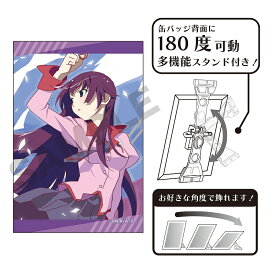 物語シリーズ　アート缶バッジ＿戦場ヶ原 ひたぎ