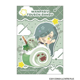 【予約商品8月下旬発送】「わんぱく！刀剣乱舞」　ロールケーキシリーズ　缶マグネット＿にっかりあおえ