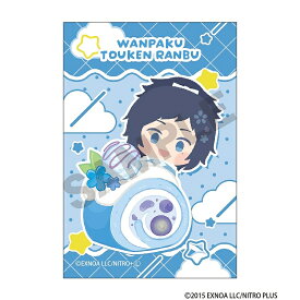 「わんぱく！刀剣乱舞」　ロールケーキシリーズ　缶マグネット＿やまとのかみやすさだ