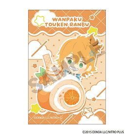 【予約商品8月下旬発送】「わんぱく！刀剣乱舞」　ロールケーキシリーズ　缶マグネット＿うらしまこてつ