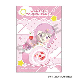 【予約商品8月下旬発送】「わんぱく！刀剣乱舞」　ロールケーキシリーズ　缶マグネット＿ちゃたんなきり