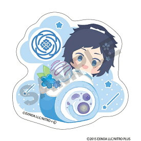 「わんぱく！刀剣乱舞」　ロールケーキシリーズ　アクリルクリップ＿やまとのかみやすさだ