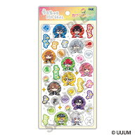 【再販予約6月下旬頃より順次発送】カラフルピーチ　うるちゅるPOP SEAL＿ミニキャラアップ