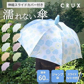 ★期間限定特別セール★スライドキャップ傘 便利 濡れない 機能性 雨傘 通勤 通学 おすすめ 人気 プレゼント クラックス