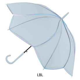★期間限定特別セール★傘 ビニール傘 レディース 長傘 ジャンプ傘 花型 バイヤス クラックス