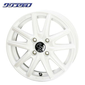 by AME CawaiiDecor カワイイデコル Decor cannele デコルカヌレ ルミエールホワイト 1445+45 4/100 14インチ 4.5J +45 ホール数:4 PCD:100 KYOHO 共豊 4本以上送料無料