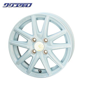 by AME CawaiiDecor カワイイデコル Decor cannele デコルカヌレ ラメールブルー 1445+45 4/100 14インチ 4.5J +45 ホール数:4 PCD:100 1本 KYOHO 共豊 4本以上送料無料