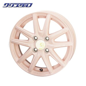 by AME CawaiiDecor カワイイデコル Decor cannele デコルカヌレ コライピンク 1445+45 4/100 14インチ 4.5J +45 ホール数:4 PCD:100 1本 KYOHO 共豊 4本以上送料無料