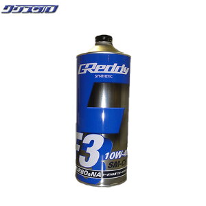 [ Vi TRUST gXg GReddy F3 10W-40 SM-CF SYNTHETIC BASE S 1L 17501218 IC